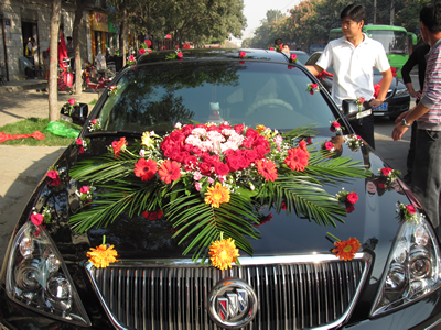 鮮花婚車(chē)