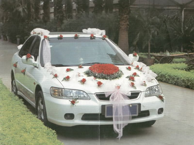 鮮花婚車